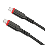 Fast Type C Cable 1 Meter Type C to Type C 60Watt HOCO X59 img 2