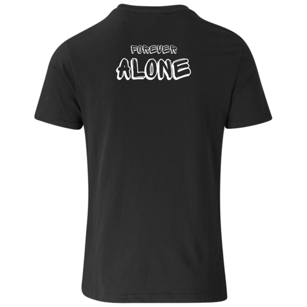 Forever Alone Back Black White png