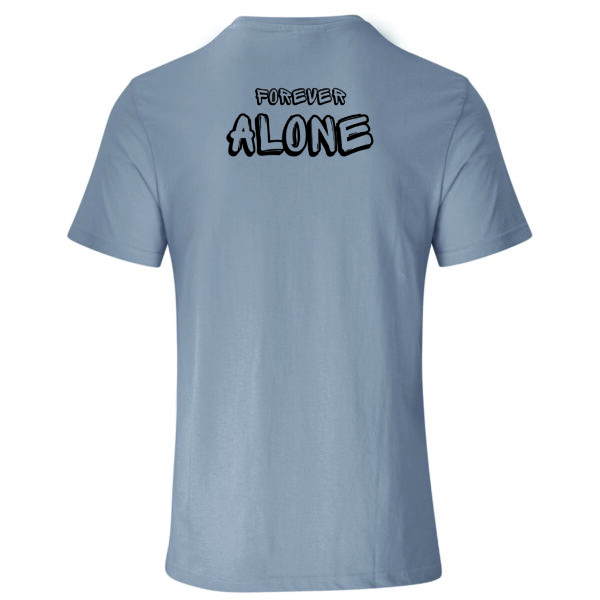 Forever Alone Back Grey Black
